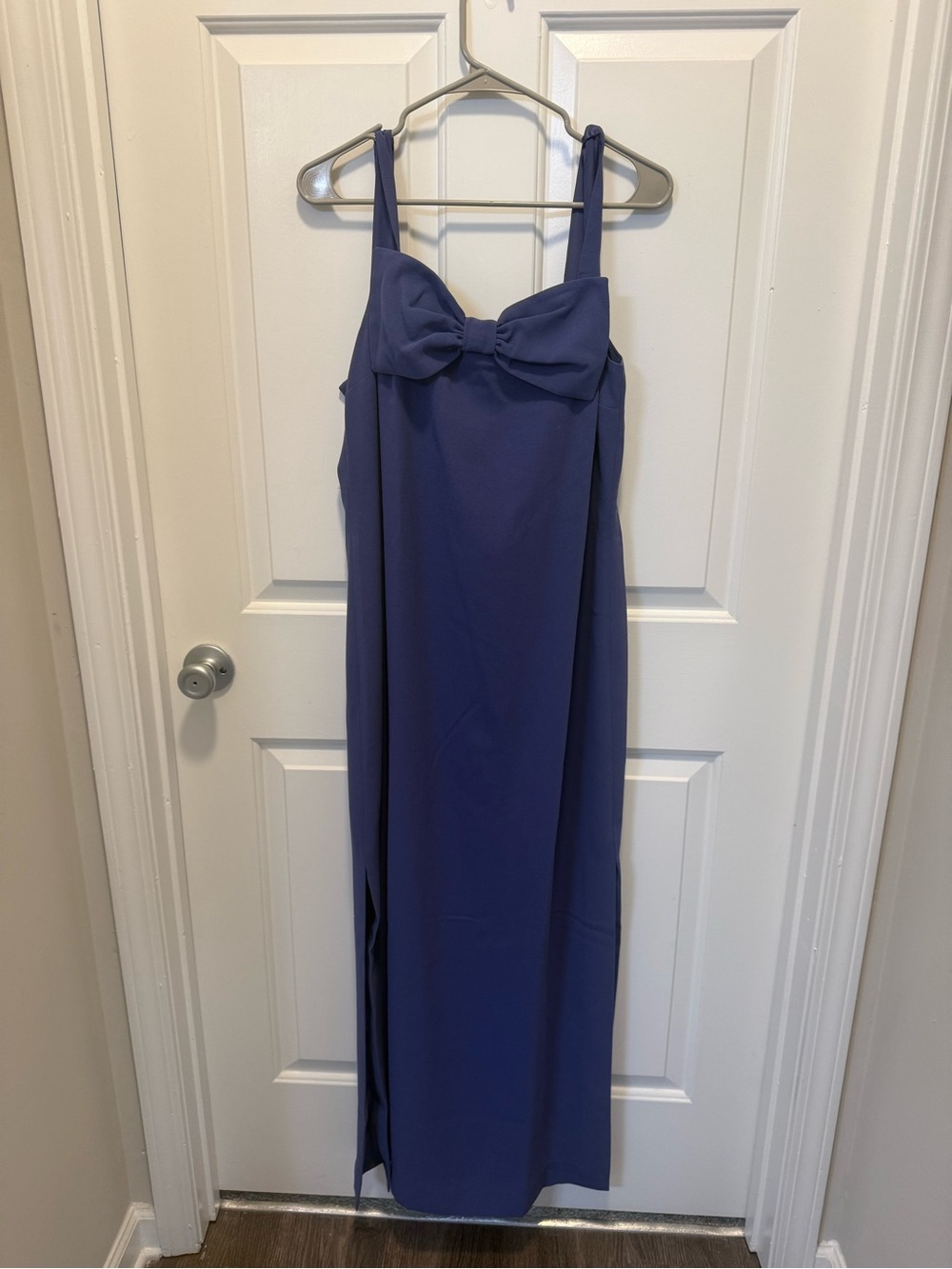 Lilly Pulitzer - Purple Bow-Front Maxi Dress 
NWT- Sz 10